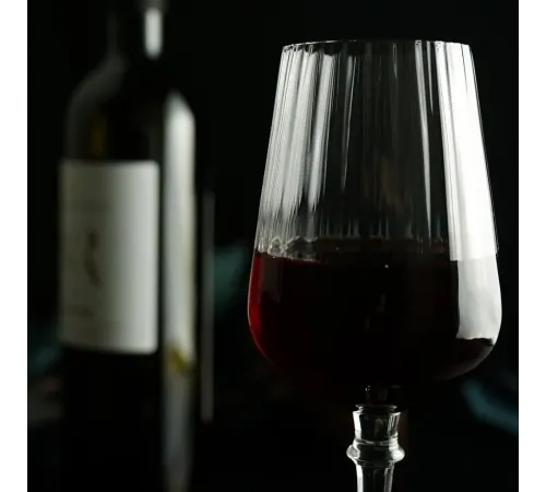 Бокал для вина 420 мл "Optical-2" d 6,1 см h22,1 см P.L. - BarWare [6]