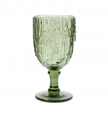 Бокал для вина 350 мл "Bee Green" зеленый d 8,2 см h16,5 см P.L. - BarWare [6]