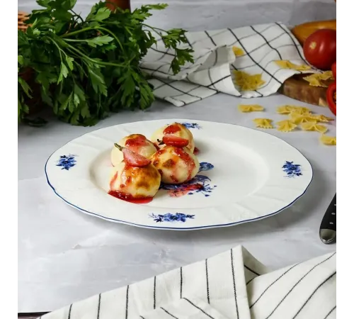 Тарелка d 26,6 см h1,9 см Blue Flower P.L. Proff Cuisine [6]