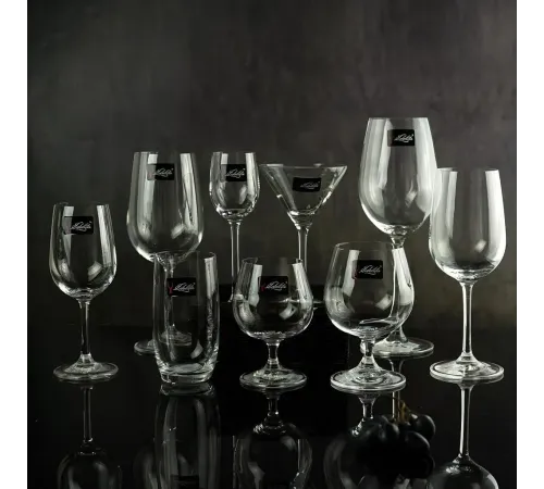 Бокал для вина 230 мл хр. стекло Bistro "Edelita" d 5 см h17 см P.L. - BarWare [6]