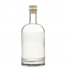 Бутылка графин 50 мл "Bottle" d 3,5 см h10,7 см с пласт. пробкой P.L. Proff Cuisine
