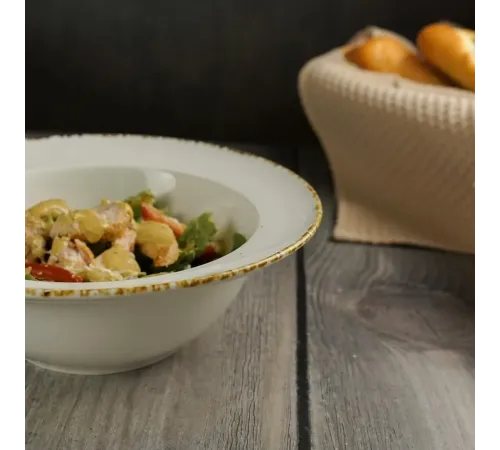 Тарелка глубокая 650 мл d 22 см h7,4 см для пасты, супа Organica Grain P.L. Proff Cuisine [6]