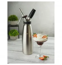 Сифон (кремер) для взбивания сливок 1 л (до +30°C) нерж/алюм P.L. Proff Cuisine