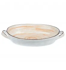 Блюдо овальное 30,5*23*5,7 см 2200 мл с ручками Desert Fusion P.L. Proff Cuisine [1]