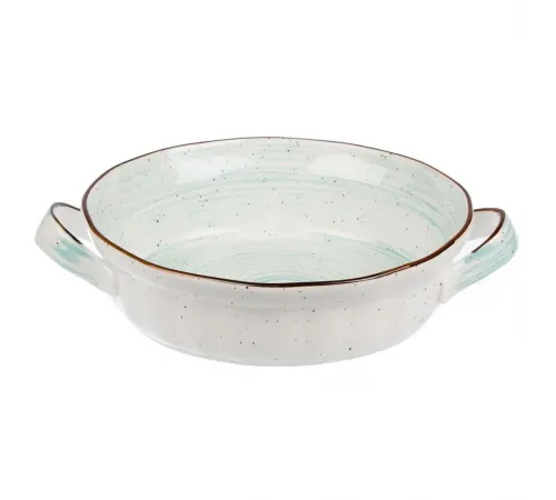 Блюдо круглое d 22 см h6 см 1500 мл с ручками Coral Fusion P.L. Proff Cuisine [1]