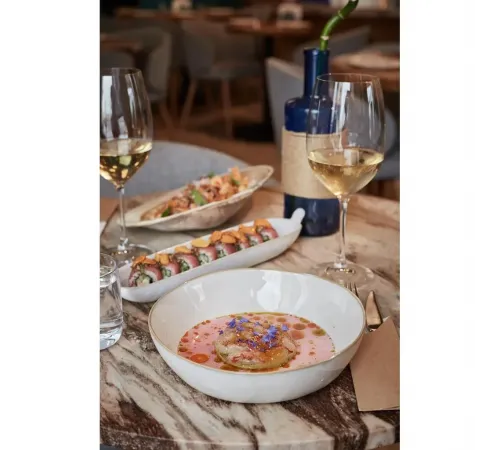 Салатник 1100 мл d 21,5 см h5,5 см Gray Frutti di Mare P.L. [6]