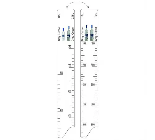 Барная линейка Grey Goose (500мл/750мл/1л), P.L. Proff Cuisine