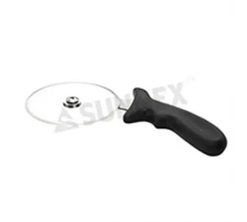 Нож для пиццы d 10 см черная ручка P.L. Proff Cuisine