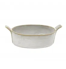 Блюдо овальное 19*11,5 см h4 см 400 мл Gray Oval Bucket с ручками Frutti di Mare P.L. [1]