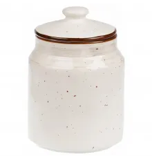 Емкость банка 1000 мл d 12см h17 см с крышкой White Fusion P.L. Proff Cuisine [1]