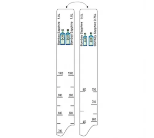 Барная линейка Bombay Sapphire (500мл/750мл/1л), P.L. Proff Cuisine