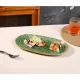 Блюдо овальное 33*17 см h2 см Green Frutti di Mare P.L. [1]