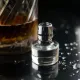 Графин 0,85 л штоф с крышкой Modern h21 см 10*10 см стекло P.L. - BarWare [1]