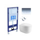 SET AQUATEK АЛЬТАИР-016 4в1 (рама AQUATEK Standard INS-0000012 + крепеж KKI-0000002 + клавиша KDI-0000016 + унитаз АЛЬТАИР AQ1980-00 с тонким сиденьем soft-close)
