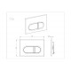 SET AQUATEK АЛЬТАИР cm-045 4в1 (рама AQUATEK INS-0000025 + крепление KKI-0000002 + кнопка KDI-0000045 + унитаз AQ1980-00 + тонкое сиденье soft-close)