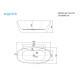 Ванна отдельностоящая AQUATEK AQ-1155778 АПОЛО, 170х78х60 см