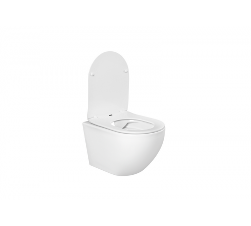 Унитаз подвесной безободковый Aquatek ЕВРОПА AQ1901-00 525*360*320 с сиденьем Soft Close