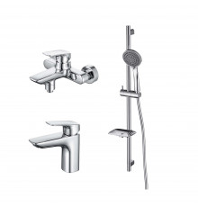 Комплект для ванны и душа Aquatek AQ1030CR ВЕГА 3 в 1 AQ1010CR+AQ1040CR+AQ2011CR