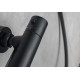 Термостатический смеситель для ванны AQUATEK, матовый черный AQ1043MB
