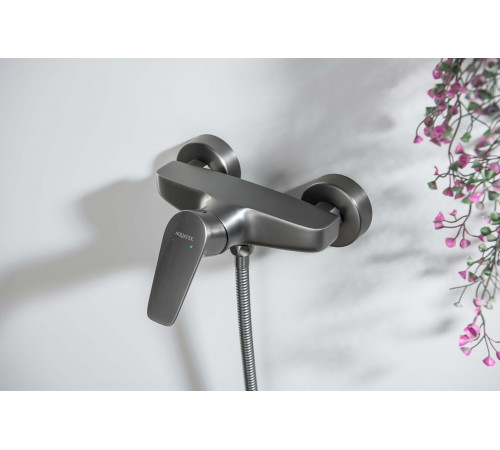 Смеситель для душа AQUATEK, оружейная сталь AQ1160BGM Бетта