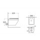 SET AQUATEK АМАДЕО KKI2 (рама AQUATEK Standard INS-0000012 + крепеж KKI-0000002 + унитаз АМАДЕО AQ1163-00 с тонким сиденьем soft-close)