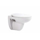 Унитаз подвесной безободковый Aquatek КАИР AQ1170-00 525*365*380 с сиденьем Soft Close