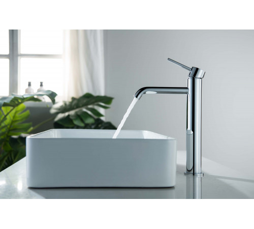 Смеситель для раковины 215, без донного клапана AQUATEK AQ1304CR Европа