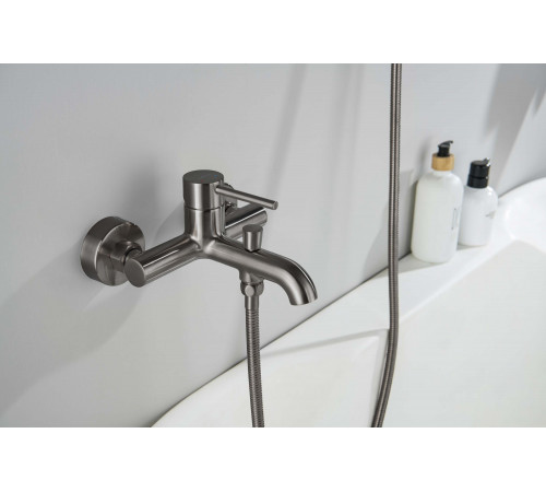 Смеситель для ванны AQUATEK, оружейная сталь AQ1340BGM Европа