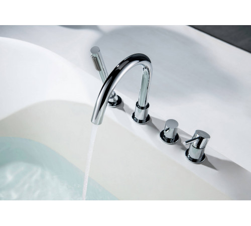 Смеситель на борт ванны на 4 отв. AQUATEK AQ1348CR Европа