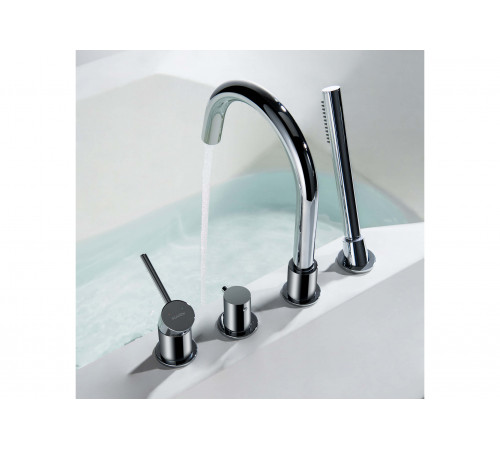 Смеситель на борт ванны на 4 отв. AQUATEK AQ1348CR Европа