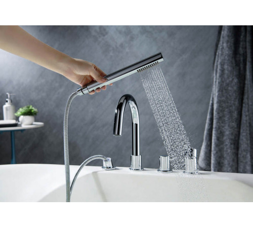 Смеситель на борт ванны на 4 отв. AQUATEK AQ1348CR Европа