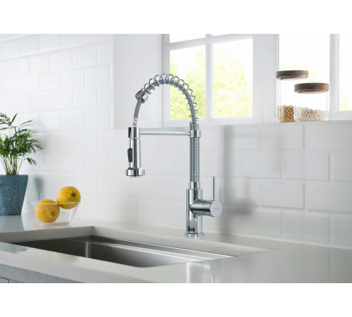 Смеситель для кухни 2 jet (профессиональный) AQUATEK AQ1387CR Европа