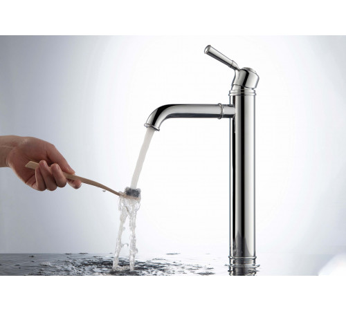 Смеситель для раковины 235, без донного клапана AQUATEK AQ1504CR Классик