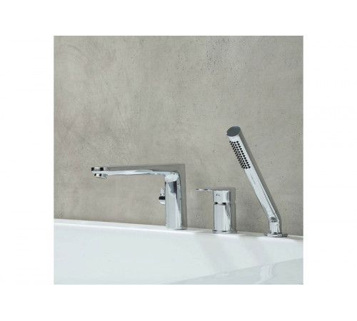 Смеситель на борт ванны на 3 отв. AQUATEK AQ1848CR Ника