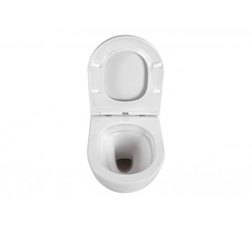 Унитаз подвесной безободковый Aquatek ЕВРОПА AQ1900T-00 490*360*320 с сиденьем Soft Close