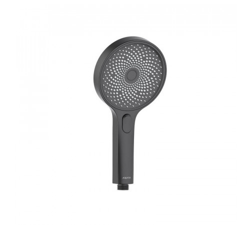 Ручной душ Select 130 3 jet AQUATEK, матовый черный AQ2007MB