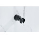 Держатель ручного душа AQUATEK, матовый черный AQ2407MB Классик
