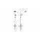 Термостатическая душевая система AQUATEK AQ2563CR Классик