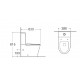 Унитаз-компакт напольный с бачком Aquatek ВЕГА AQ2904-00 с сиденьем Soft Close