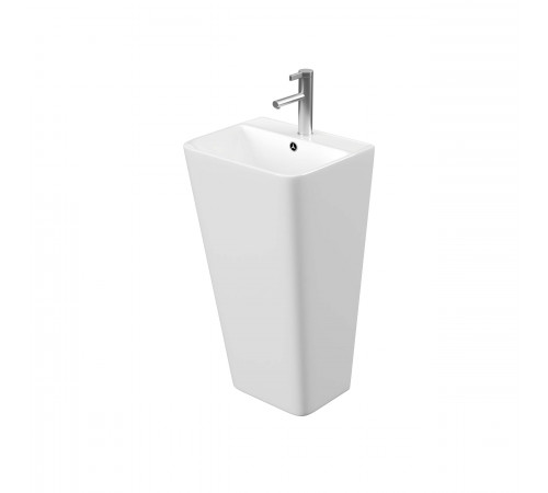Умывальник пьедестальный Aquatek Optima Square 440x380x835