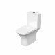 Унитаз напольный, безободковый Aquatek Optima Square 650x340x790
