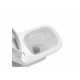 Унитаз напольный, безободковый Aquatek Optima Square 650x340x790