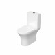 Унитаз напольный, безободковый Aquatek Optima 650x340x790