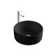 Раковина накладная Aquatek AQ5118-MB 400*400*165мм, цвет черный матовый