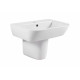 Полупьедестал для раковины AQ5441-00 285*250*300,белый