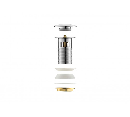 Сливной набор для раковины AQUATEK AQ6002CR