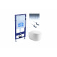 Set AQUATEK АЛЬТАИР (рама AQUATEK Standard INS-0000012 с звукоиз.прокладкой + крепеж KKI-0000002 + кнопка KDI-0000010 + унитаз АЛЬТАИР AQ1980-00 с крышкой-сиденьем soft-close)