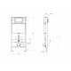 SET AQUATEK АЛЬТАИР cm-042 4в1 (рама AQUATEK INS-0000025 + крепление KKI-0000002 + кнопка KDI-0000042 + унитаз AQ1980-00 + тонкое сиденье soft-close)