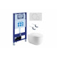 SET AQUATEK АЛЬТАИР cm-066 4в1 (рама AQUATEK INS-0000025 + крепление KKI-0000002 + кнопка KDI-0000066 + унитаз AQ1980-00 + тонкое сиденье soft-close)