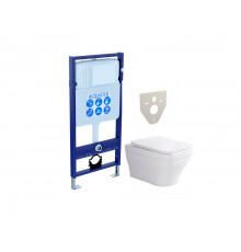 SET AQUATEK АМАДЕО (рама AQUATEK Standard INS-0000012 (без клавиши и крепежа) + унитаз АМАДЕО AQ1163-00 с тонким сиденьем soft-close